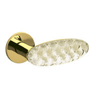 CRYSTAL ROYAL Door Handle With Yale Key